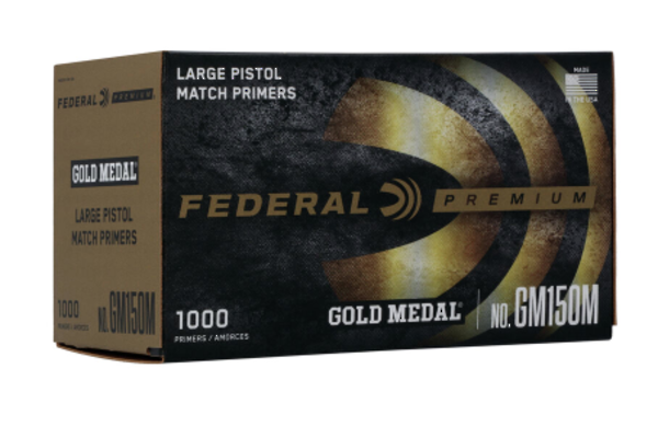 Federal Large Pistol  Gold Medal Match GM150M x1000